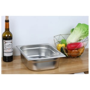 Gastro GN 2/3 Edelstahlbehälter 9 L - Tiefe 100 mm