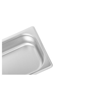 Bac Gastro GN 1/3 Inox - Profondeur 65 mm - 2,5 L - Dynasteel