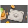 GN 1/2 Dynasteel lid for Gastronorm Pan: Quality and Practicality