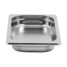 Bac Gastro GN 1/3 Inox - Tiefe 40 mm - 1,45 L - Dynasteel