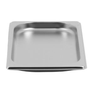 Gastro GN 1/3 Stainless Steel Tray - Depth 20 mm - 0.6 L - Dynasteel