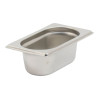 Bac Gastro GN 1/9 Inox - Profondeur 65 mm - 0,6 L - Dynasteel