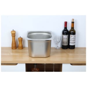 Gastro GN 1/2 Stainless Steel Container Depth 200 mm 12.5 L