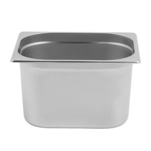 Gastro GN 1/2 Stainless Steel Container - Depth 200 mm - 12.5 L - Dynasteel