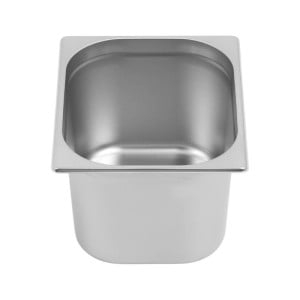 Gastro GN 1/2 Stainless Steel Container - Depth 200 mm - 12.5 L - Dynasteel