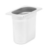 Bac Gastro GN 1/9 Inox - Prof. 150 mm - 1,4 L
