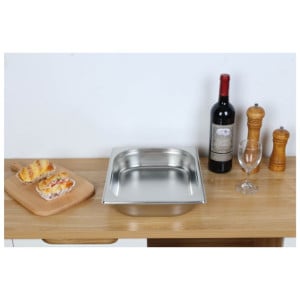 Bac Gastro GN 1/2 Inox - 65 mm - 4 L - Küche Pro