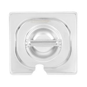 GN 1/6 Deckel aus Edelstahl - Dynasteel