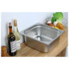 Bac Gastro GN 1/2 Inox - Tiefe 150 mm - 9,5 L - Dynasteel