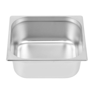 Bac Gastro GN 1/2 Inox - Profondeur 150 mm - 9,5 L - Dynasteel