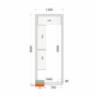 TEFCOLD Cold Room Shelving Kit 1200x3000: Optimized organization and total resistance