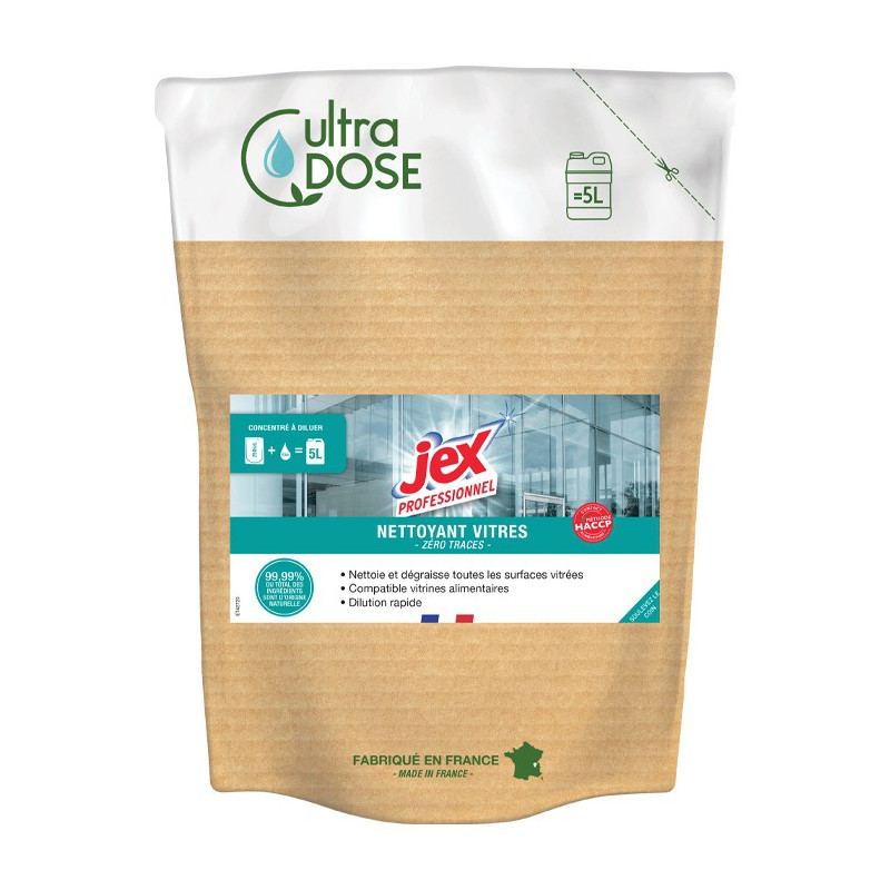 Ultra Dose Window Cleaner 5 L from Jex - Ecological and Efficient