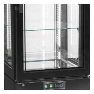 Vitrine Réfrigérée Pâtissière Porte Vitrée - 248 L TEFCOLD : Conservation et mise en valeur de vos produits frais