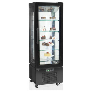 Refrigerated Pastry Display Glass Door - 248 L TEFCOLD: Preservation and showcasing of your fresh products