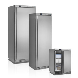 Negative Stainless Steel Refrigerated Cabinet 340 L TEFCOLD - Performance and Capacity