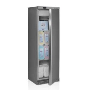 Negativer belüfteter Edelstahlschrank - 340 L TEFCOLD: optimale Lagerung für Küchenprofis.