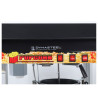 Professionelle Popcornmaschine - Schwarz Dynasteel: Leistungsstark, robust und makelloses Design.