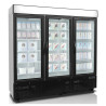 Gefrierschrank Vitrine 1657 L TEFCOLD - 3 Glastüren - Weiß