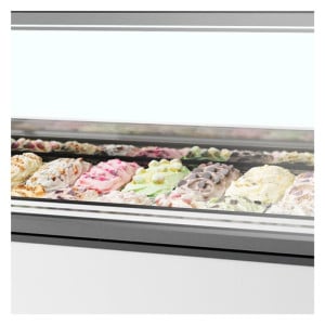 Vitrine à Glace Ventilé avec Façade Droite - Tefcold Millennium ST24 | Fourniresto