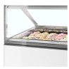 Belüftete Eisvitrine mit gerader Front - 20 x 5 L | TEFCOLD MILLENNIUM ST20