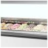 Belüftete Eisvitrine - Gerade Front - 18 x 5L - TEFCOLD Millennium ST18