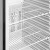 Ventilated Glass Door Negative Refrigerator Cabinet - Stainless Steel 340 L TEFCOLD | Professional food storage