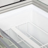 Gefriertruhe mit gebogenem Glas - 157 L | TEFCOLD | Stock-direct CHR