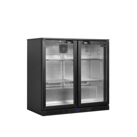 Rückkühlschrank mit 2 Glastüren - TEFCOLD, Optimale Lagerung und Konservierung