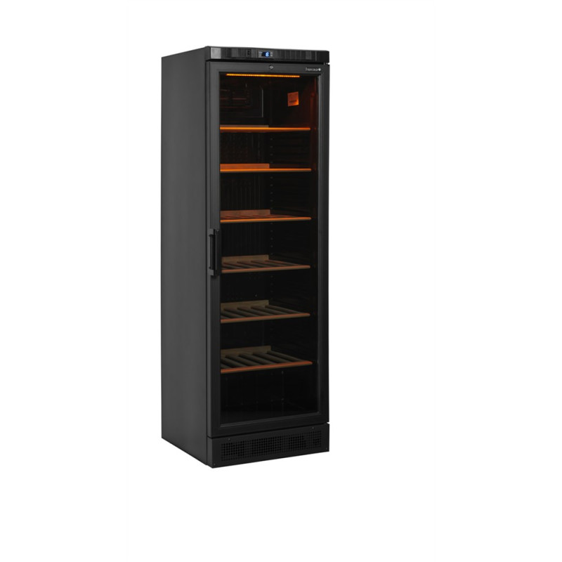 Wine Cellar with Glass Door - Black - 118 Bottles - TEFCOLD Wine Cellar with Glass Door - Black - 118 Bottles - TEFCOLD