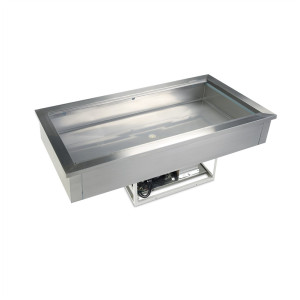 Stainless Steel Refrigerated Tank TEFCOLD - 136 L, GN 1/1