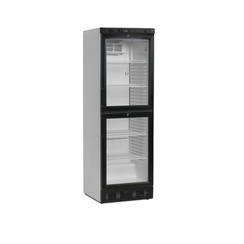 Armoire Réfrigérée à Boissons 1 Porte Vitrée Blanc - 347 L TEFCOLD - Élégante et Performante