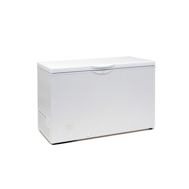 Réfrigérateur Coffre TEFCOLD Blanc - 349 L : Faible consommation et design épuré.