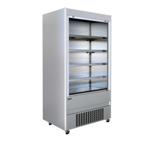 Stainless Steel Refrigerated Display TEFCOLD - 580 L, 4 Levels