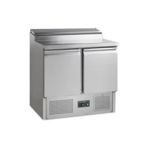 TEFCOLD GN 1/1 refrigerated table - 5 GN 1/6: Professional preparation