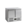 Refrigerated Saladette GN 1/1 Stainless Steel - 225 L, 2 Doors TEFCOLD: Performance and practicality