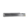 Saladette to Place Stainless Steel Lid Static 8 GN 1/4 - 41.6 L - TEFCOLD