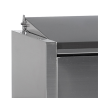 Saladette to Place Stainless Steel Lid Static 8 GN 1/4 - 41.6 L - TEFCOLD