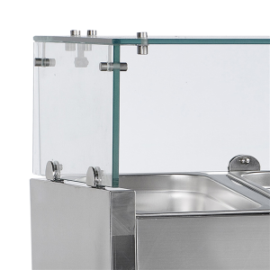 Saladette to Place - Static - 10 GN 1/4 - 52 L - TEFCOLD