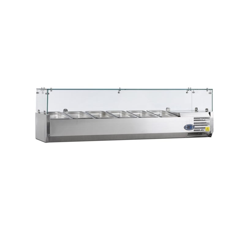 Saladette to Place - Static - 6 GN 1/3 - 42.6 L - TEFCOLD