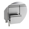 Stainless Steel Refrigerated Table - 4 Doors - GN 1/1 from TEFCOLD: Keep your food fresh efficiently