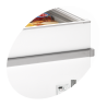 Sliding Glass Freezer 652L TEFCOLD SSF200 • High Capacity, Static Cooling