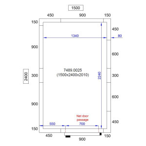 Panneau Chambre Froide CombiSteel - Qualité inox optimal