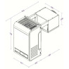 Groupe de Refroidissement Positif pour Chambre Froide - CombiSteel - Capacité 9,6 à 19,9 m3