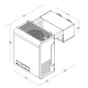 Positive Cooling Group for CombiSteel Cold Room - Capacity 13.2 to 27.6 m3, performance and reliability