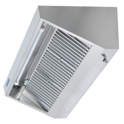 Complete Snack Hood 900 - With Motor and LED - Dynasteel Prof. Quality.