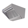 Komplette Snack-Dunstabzugshaube 700 - Leistungsstarker Motor und integrierte LEDs - Dynasteel