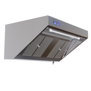 Komplette Snack-Dunstabzugshaube 700 - Leistungsstarker Motor und integrierte LEDs - Dynasteel