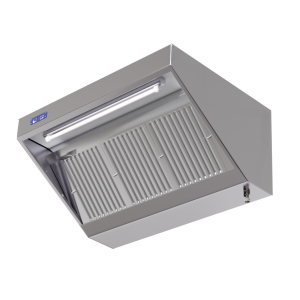 Complete Snack Hood 900 - With Motor and LED - Dynasteel Prof. Quality.