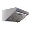 Complete Snack Hood 900 - With Motor and LED - Dynasteel Prof. Quality.