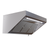 Snack hood 900 Led Without Motor Dynasteel 1600mm AISI304 Stainless Steel